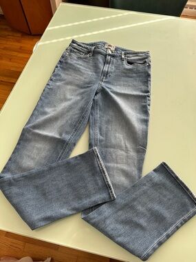 PAIGE Medium Wash Blue Denim Jeans